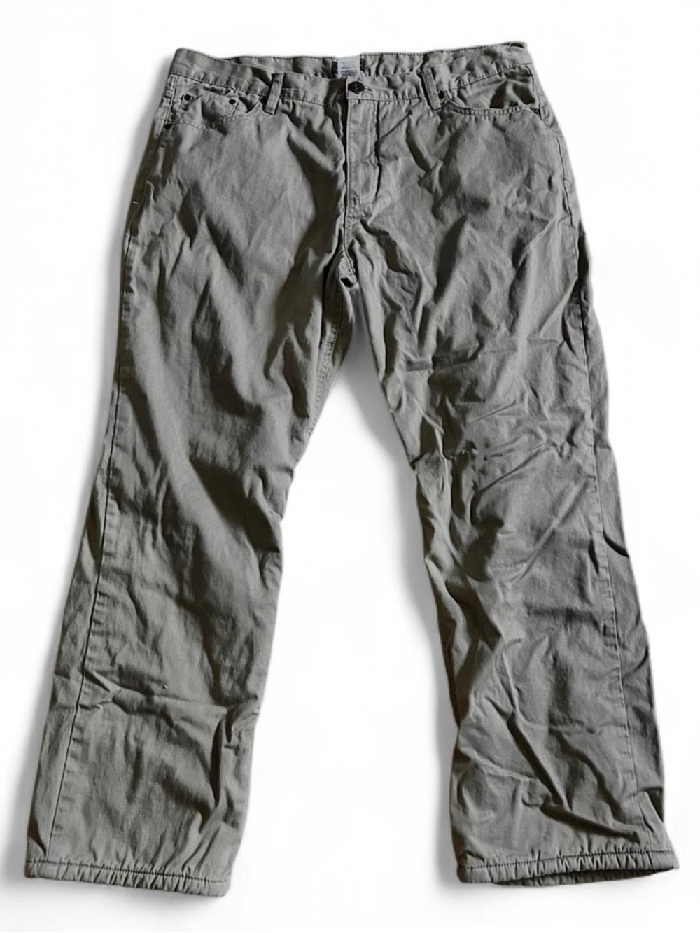 Northwest men’s tan outdoor insulated chino pants Sz 38x32